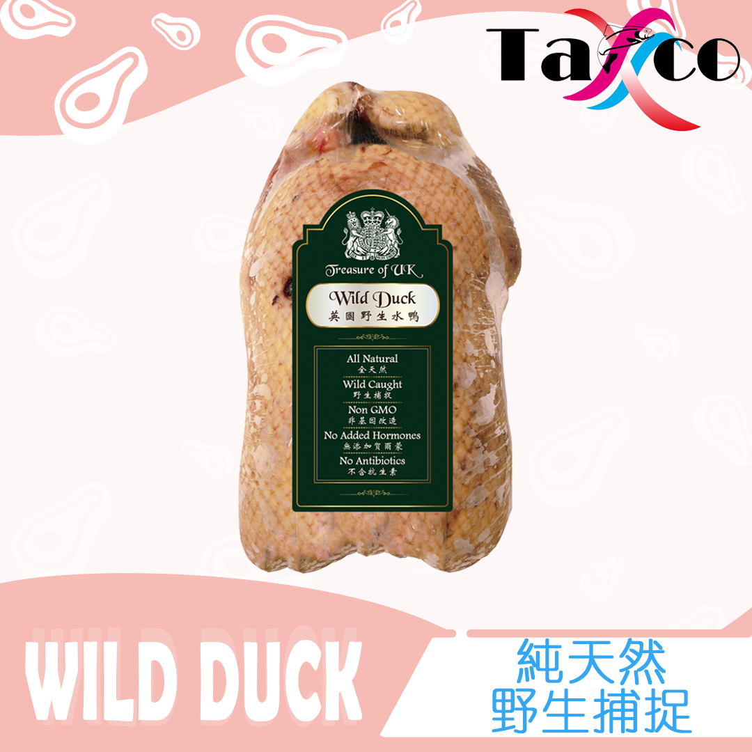 英國天然野生水鴨 (500克+)